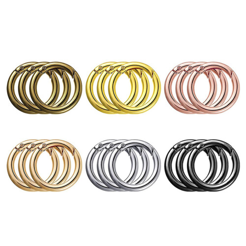 18 Runde Karabiner Schnappverschlüsse Für Gurte 2