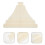 Gestempelte Treppenstein 40x30 Cm Beige 2