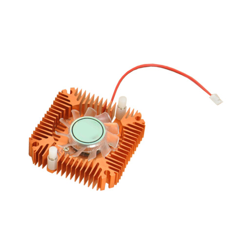 Ultra Stille Gpu Koelventilator Aluminium Goudkleurig