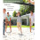 Gr8 Home Black 4m Badminton Net Post Set 6