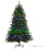 7ft Pre-Lit Colour Changing Twinkly Natural Look Christmas Tree 8