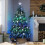 7ft Pre-Lit Colour Changing Twinkly Natural Look Christmas Tree 1