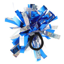 Blaues Silbernes Pompons Armband Für Cheerleading Party