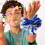 Blaues Silbernes Pompons Armband Für Cheerleading Party 5