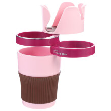 Mlins Trinkflaschenhalter Für Autos 18,8X9Cm Rosa