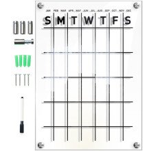 Dry-Erase Board Für Wand Acryl 1 Notizblock