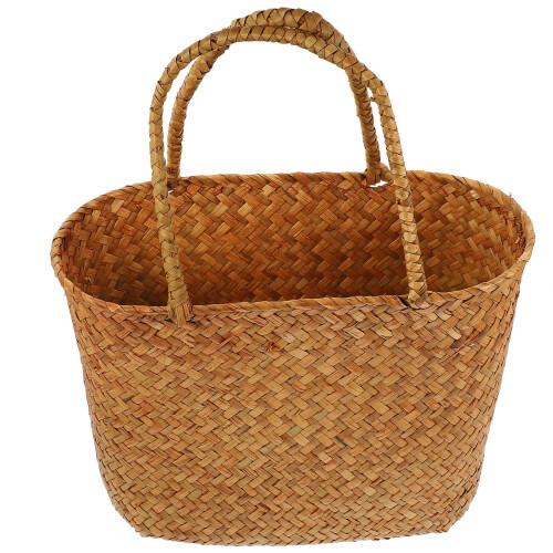 3Stk Gewebter Picknickkorb Für Und Gemüse 2