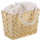 Raindrops Gewebter Aufbewahrungskorb Beige 1 Set 1