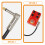 Metal Head Patchkabel Für Gitarrenpedale Anschluss 8