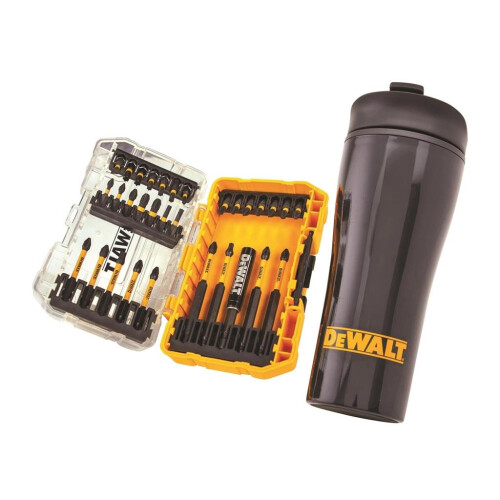 DeWalt DeWalt FlexTorq 32 Piece Screwdriver Set + Bit Holder + Thermal Mug XMS25MUGSET