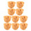 10Stk Simulierte Chicken Popcorn Gebratene Hähnchen Nuggets Requisiten 9