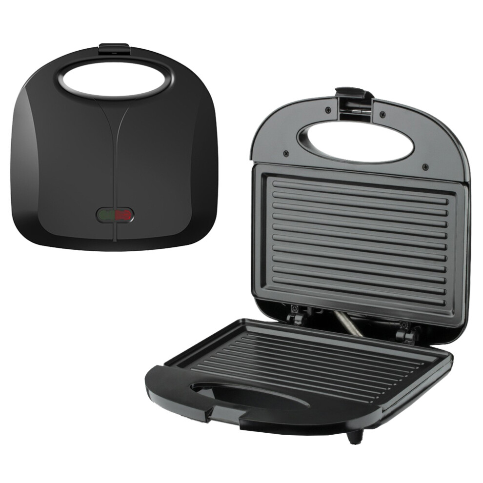 Panini Press Grill Sandwich Toaster 2 Slice Non-Stick Plates Panini Maker