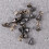 100Ensemble Studs Cônes Méta Café À Vis Pour Accessoires Vêtements 10