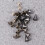 100Ensemble Studs Cônes Méta Café À Vis Pour Accessoires Vêtements 5
