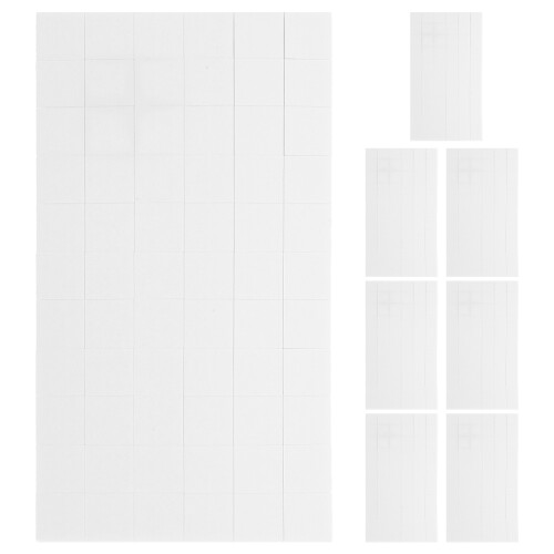Supports En Mousse Blanche Double Face Pour Bricolage