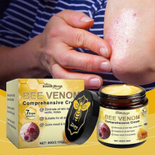 Bee Venom Comprehensive Cream, Anti-wart Reduces Blemishes, 2025 New Bee Venom Skincare Cream for All Skin Types