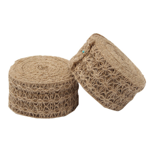 1 Rolle Spitzenschneider Spitze Jute Schnur Zum
