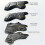 1pc Fit Motorcycle Gel Shock Absorber Cushion 4