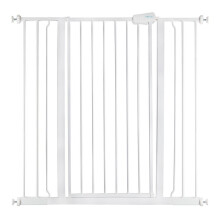 (White, 100.8cm - 108.4cm) Safetots Extra Tall Pressure Fit Gate