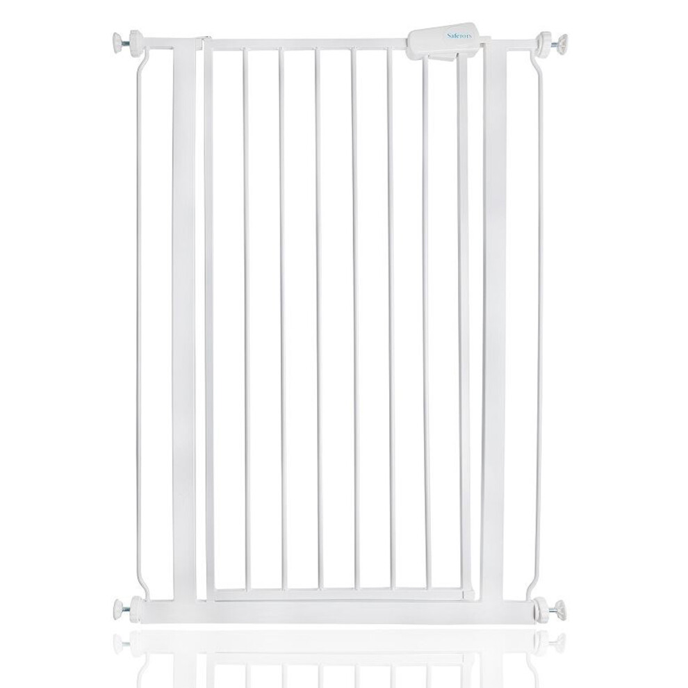 Safetots (, 75Cm - 82.6Cm) Extra Tall Pressure Fit Gate White