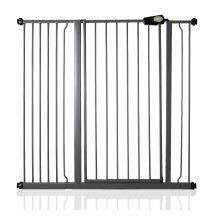 (Matt Black, 113.8cm - 121.4cm) Safetots Extra Tall Pressure Fit Gate