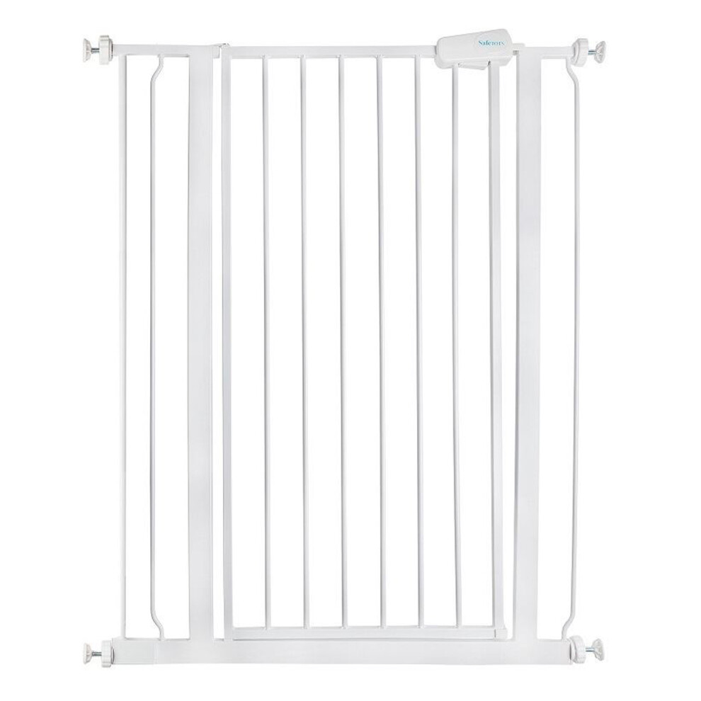 (, 81.4Cm - 89Cm) Extra Tall Pressure Fit Gate White Safetots