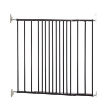(Black) Safetots Extending Metal Gate 62.5cm-106.8cm