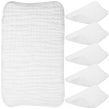 Muslin Washanddoeken Baby Wit Katoen 6