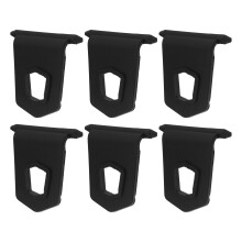 Rv Markieshaken Zwart 6 Stuks Voor Outdoorliefhebbers