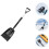 Retractable Snow Voor Winter Zwart ABS En Eva 1Pack 5