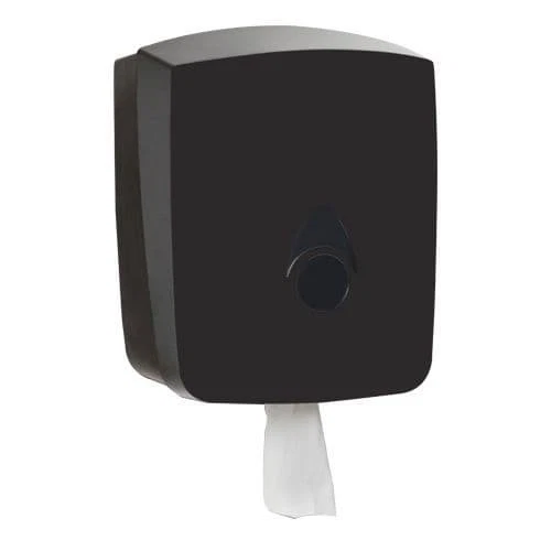 URBN Living Large Black Wall-Mounted Paper Towel Dispenser