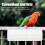 Mehrfunktionale Vogelfutterstelle Kunststoff Bunt 1 Set 11