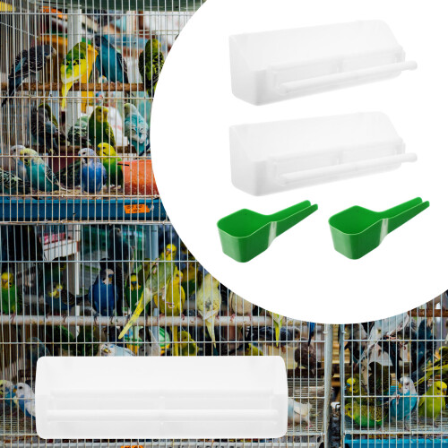 Mehrfunktionale Vogelfutterstelle Kunststoff Bunt 1 Set 1