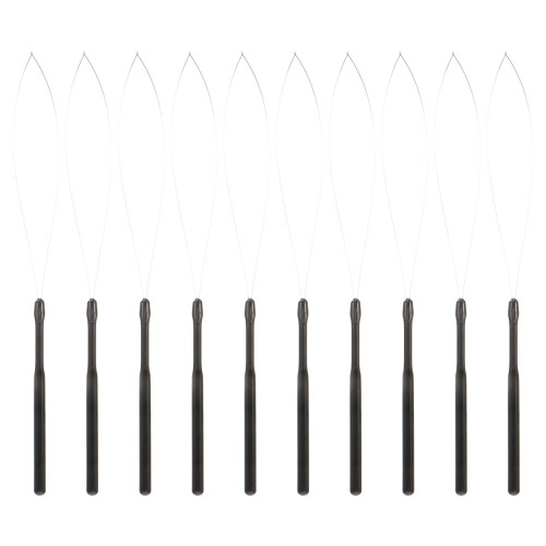 Hair Extension Loop Orange 10 Set 8,7 X 0,6 2