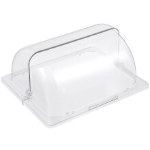 Dessertvitrine Kuchenhaube Transparent Kunststoff Gebäck Probenvitrine