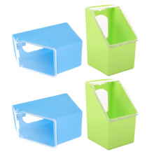 4 Transparente Pigeon Hängebox Für Baby 14,00x9,00x8,00 Cm