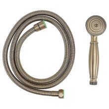 1pc Elegant Brass Shower Head Nozzle for Home Bathroom (Bronze)