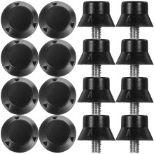 15St Voetbal Spike Vervanging Zwarte Rubber Grip Sport