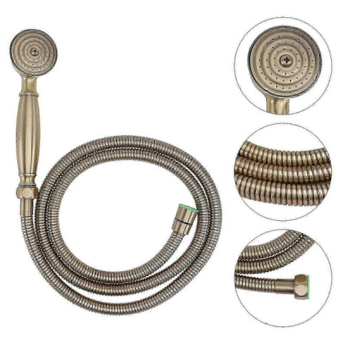 1pc Elegant Brass Shower Head Nozzle for Home Bathroom (Bronze) 1