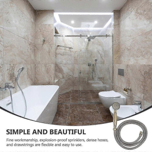 1pc Elegant Brass Shower Head Nozzle for Home Bathroom (Bronze) 2