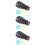 3 Sets Conische Tube Kit Met Honingraat 8