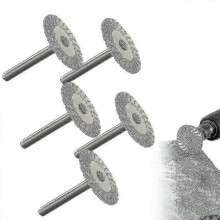 (5pcs, Sharp) 40mm Diamond Blade with 6mm Shank for Cutting Tile Granite Marble Ceramic Engraving Disc Wheel A8881205101