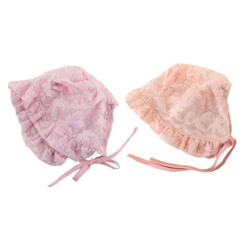 Sun Baby Hüte Bonnet Spitze Orange 2 2