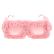 Trendige Sonnenbrille Für Frauen Rosa Kunststoff 1Stück