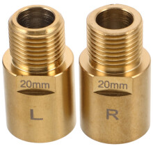 Fahrrad Pedal Verlängerung Adapter Lichter Golden
