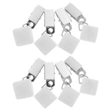 8 Tischdeckenklammern Für Tischdecke Anhänger Weiß