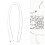 Women's Bikini Accessoire Hüftkette Chic Metall Weiß 4