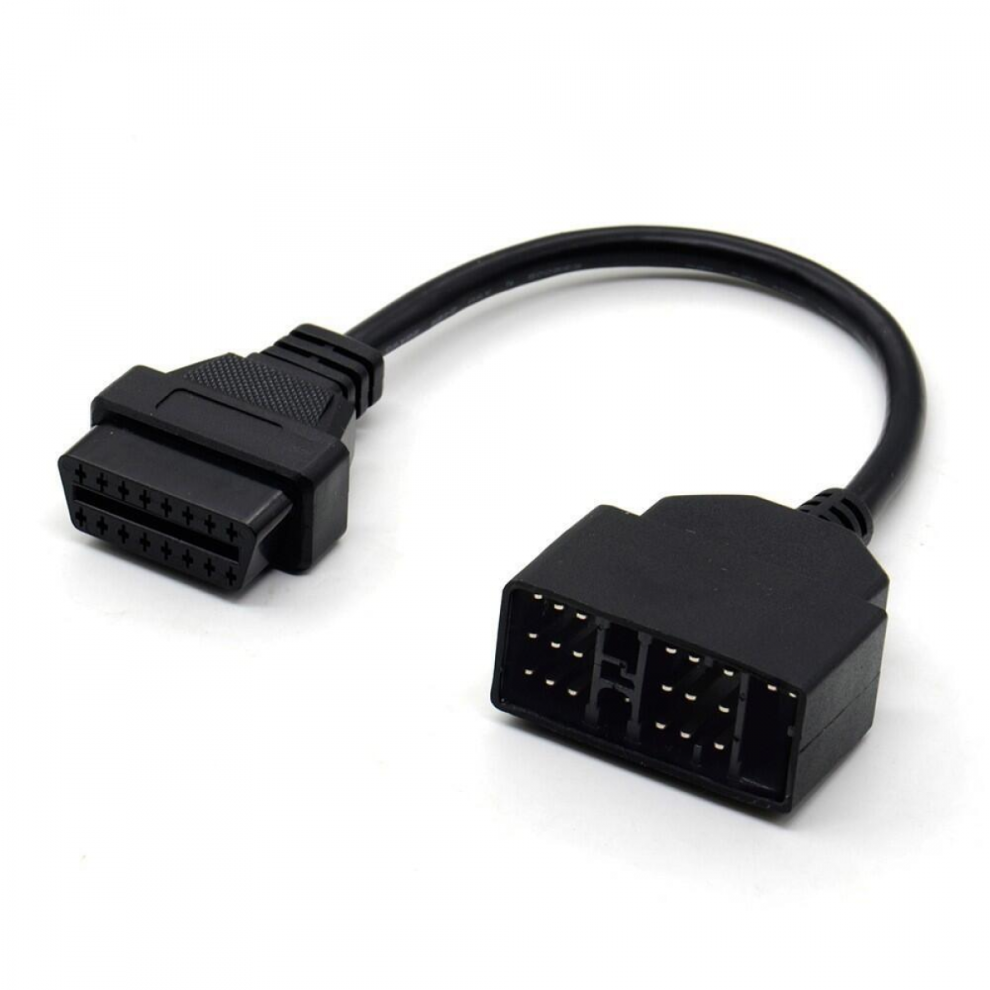 Compatible with Toyota Diagnostic Scanner Adapter Cable - 22 Pin Obd1 To 16 Pin Obd2 Convertor-image-OPC-PM5JBSG-NEW