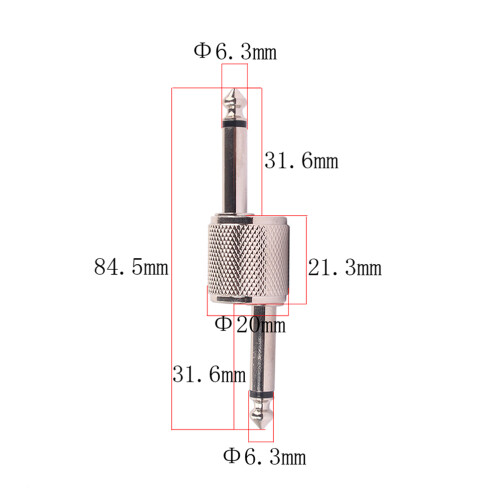 Guitar Plug Connector Effektpedal Kupplungsconnector 1