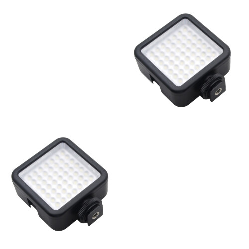 2St 49Led 6000K Videoleuchte Für Dslr Camcorder 2
